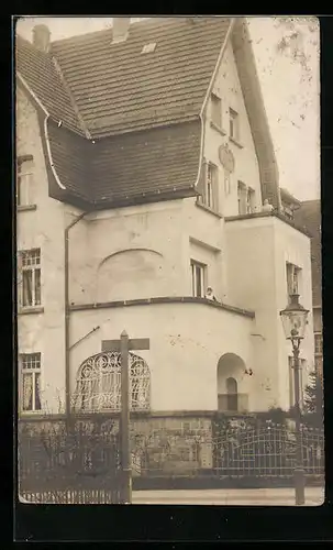 Foto-AK Heidelberg, Haus in der Blumenthalstrasse 22