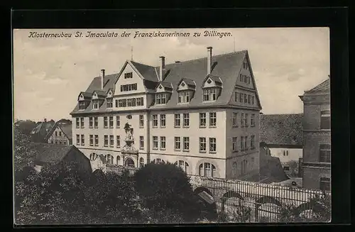 AK Dillingen, Klosterneubau St. Imaculata der Franziskanerinnen