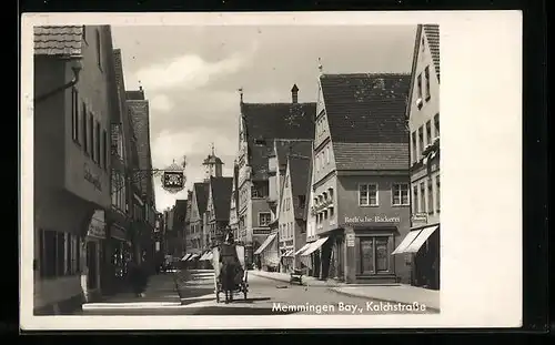 AK Memmingen /Bay., Gasthaus und Roth`sche Bäckerei in der Kalchstrasse