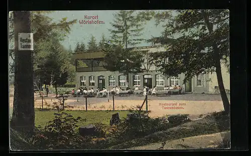 AK Wörishofen, Restaurant zum Tannenbaum