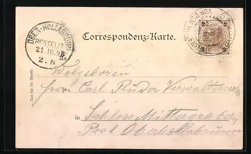 AK St. Andrä, Ortspartie mit Strassenpartie v. d. Hagenthale