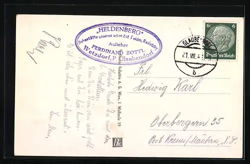 AK Wetzdorf, Heldenberg