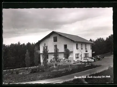 AK Hartl-Kaindorf, Blick zur Pension Koch