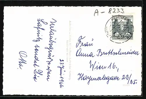 AK Lafnitz, Gasthof und Pension Glatz