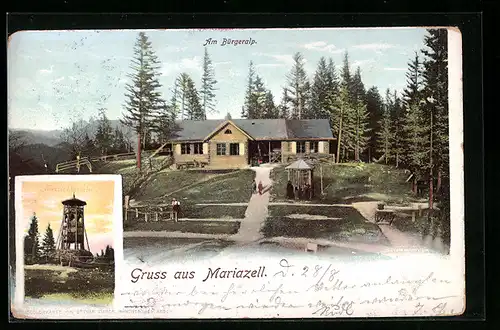 AK Mariazell, Am Bürgeralp, Aussichtsturm