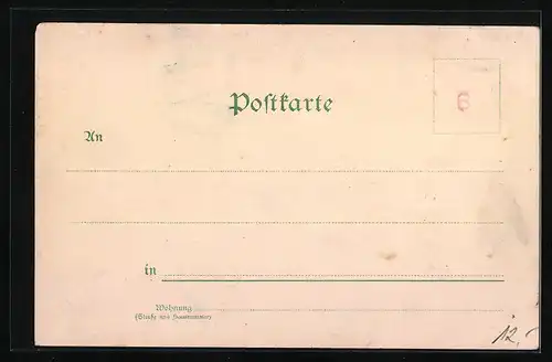 Lithographie Leipzig, Sächs.-Thür. Industrie- u. Gewerbe-Ausstellung 1897, Connewitzer Kreuz, Alt-Leipzig