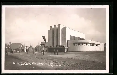 AK Antwerpen, Wereldtentoonstelling 1930, Hansa Steden