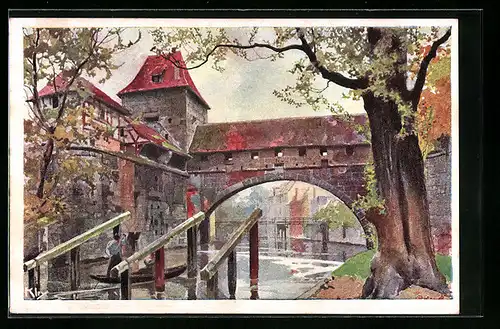 Künstler-AK Nürnberg, Bayerische Jubiläums- und Landesausstellung 1906