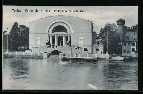 AK Torino, Esposizione 1911, Padiglione della Russia, Ausstellung