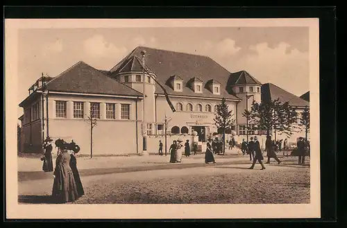AK Leipzig, Internationale Baufachausstellung 1913, Österreich. Staatsgebäude
