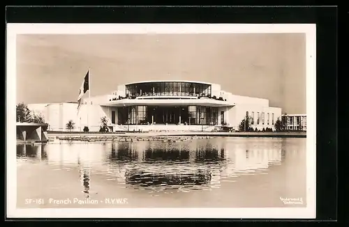 AK New York, New York World`s Fair 1939, French Pavillon
