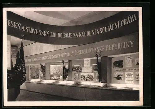 AK Praze, Vystava 30 Let KSC 1917-1918, Prvni sal
