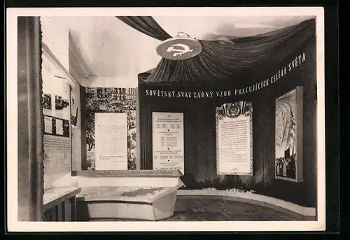 AK Praze / Prag, Vystava 30 Let Ksc, Treti sal