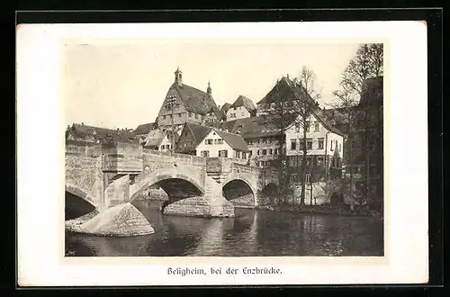 AK Besigheim, Partie bei der Enzbrücke