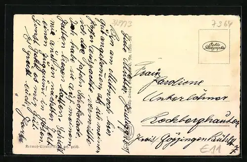 AK Kisslegg, Ortsansicht mit See