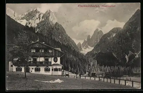 AK Sexten, Fischleinboden, Postgasthof