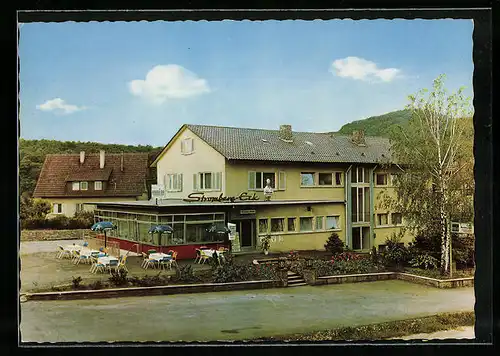 AK Hohenhaslach /Kreis Vaihingen, Cafe und Gasthaus Stromberg-Eck