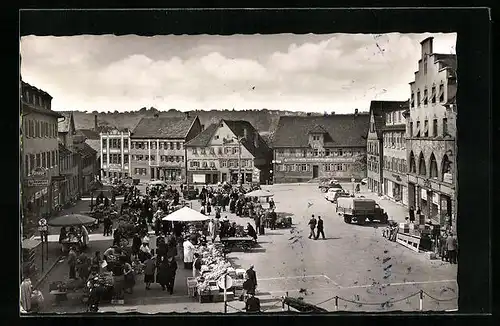 AK Göppingen, Markt am Schillerplatz