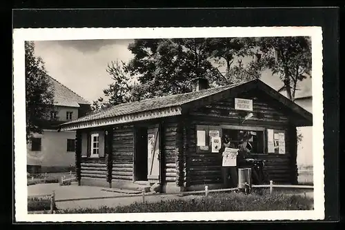 AK Stetten, Camp, Le Kiosque a Journaux