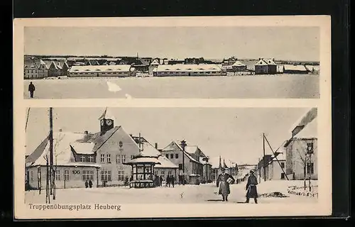 AK Heuberg, Truppenübungsplatz im Winter