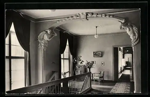 AK Rheinsberg /Mark, Innenansicht Sanatorium Helmut Lehmann