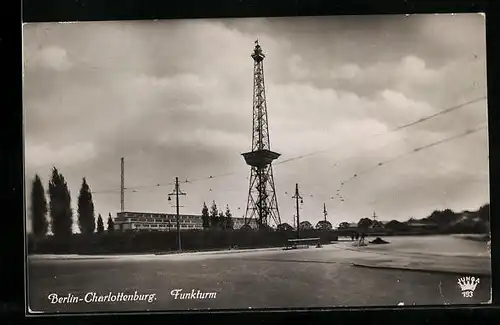 AK Berlin-Charlottenburg, Funkturm