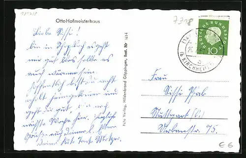 AK Schopfloch, Otto Hofmeisterhaus