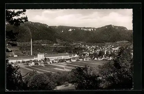 AK Oberlenningen /Württ., Teilansicht vom Ort