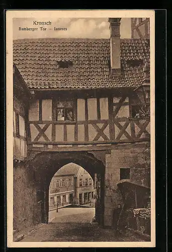 AK Kronach, Bamberger Tor, Inneres