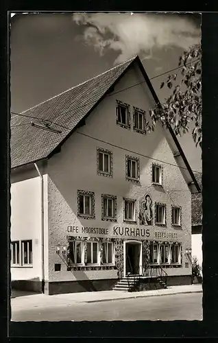 AK Bad Wurzach, Blick auf Restaurant Kurhaus
