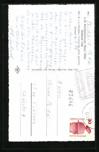 AK Jodbad Tölz, Kursanatorium Haus Otto