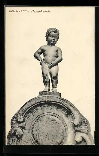 AK Bruxelles, Manneken-Pis, Toilettenhumor