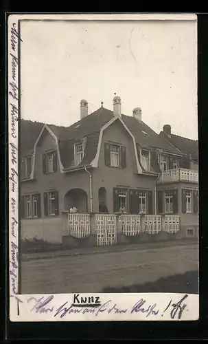 Foto-AK Heidelberg-Rohrbach, Wohnhaus im Stadtteil