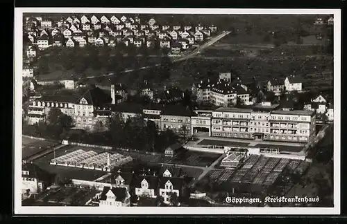 AK Göppingen, Blick auf das Kreiskrankenhaus