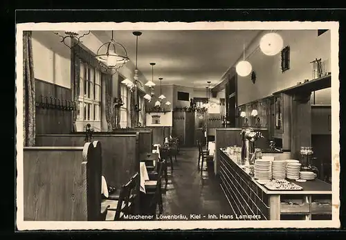 AK Kiel, Gasthaus Münchner Löwenbräu