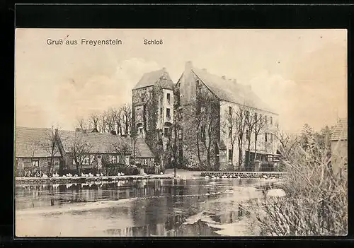 AK Freyenstein, Ansicht vom Schloss