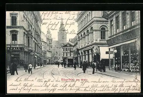 AK Elberfeld, Partie am Wall