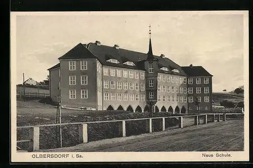 AK Olbersdorf i. Sa., Neue Schule