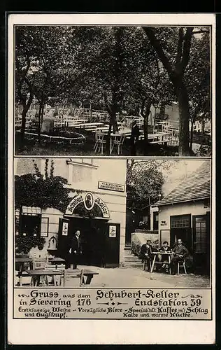 AK Wien, Gasthaus Schubert-Keller, Sievering 176