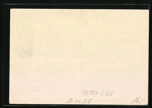 Künstler-AK Ganzsache PP127C25: Berlin-Pankow, Kolonial-Briefmarken-Schau 1937