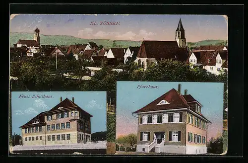 AK Kl. Süssen, Pfarrhaus, Neues Schulhaus