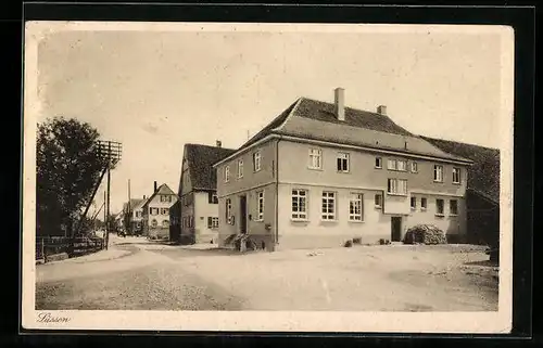 AK Süssen, Strassenpartie im Ort