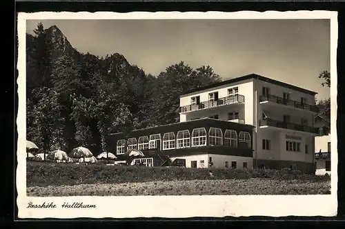 AK Bad Reichenhall, Blick auf das Hotel Hallthurm