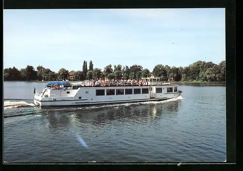 AK Salonschiff Nedlitz, Weisse Flotte Potsdam