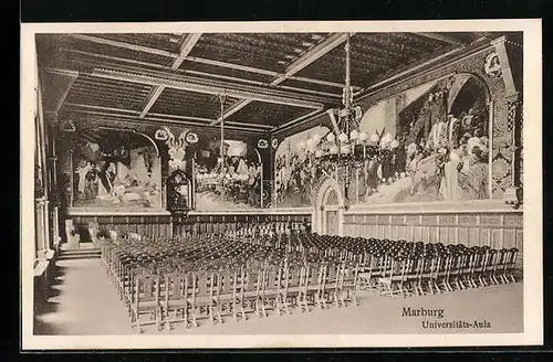 AK Marburg, Innenansicht Universitäts-Aula