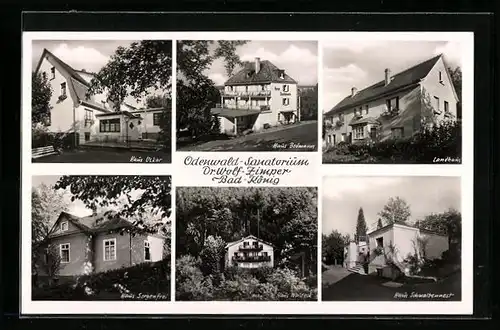 AK Bad König, Odenwald-Sanatorium, Dr. Wolf-Zimper