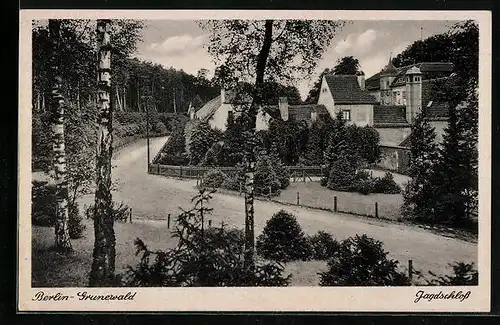 AK Berlin, Jagdschloss im Grunewald