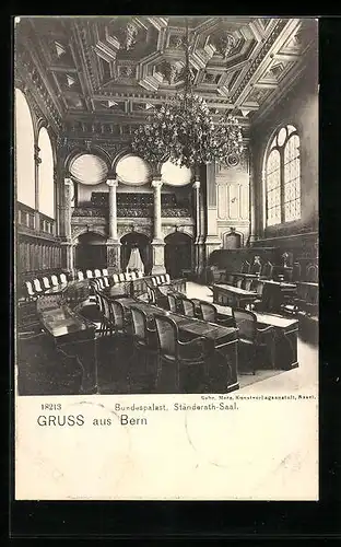 AK Bern, Bundespalast, Ständerat-Saal