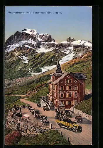 AK Klausenstrasse, Hotel Klausenpasshöhe