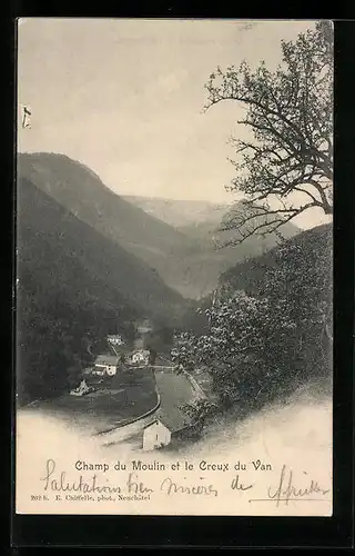AK Champ du Moulin, Le Creux du Van